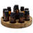 10-Slot Round Essential Oil Bottle Storage Display Rack