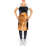 No Pattern Bib Apron