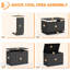 Emperic Design 45 Gallon Water Resistant Resin Lockable Deck Box-98472496