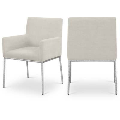 Reeves Chenille Fabric Dining Chair