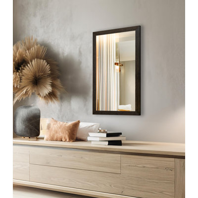 Miroir en bois franc Ebark Designs Ebark - chêne rouge 2 po