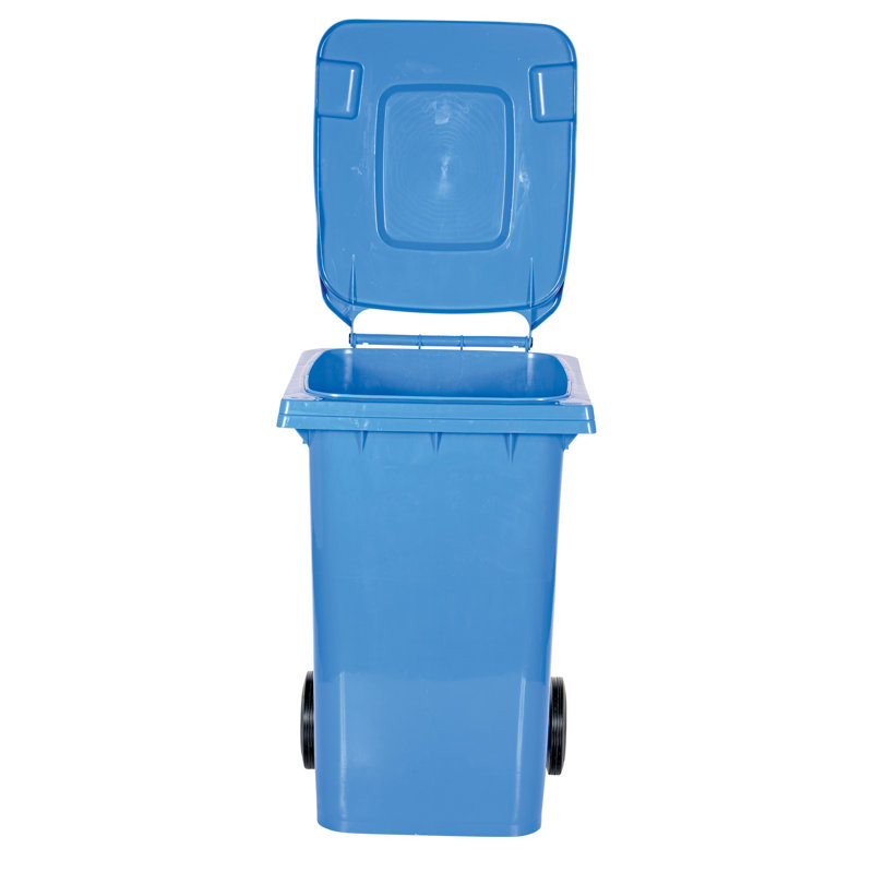Poubelle en poly, 95 pte, Bleu