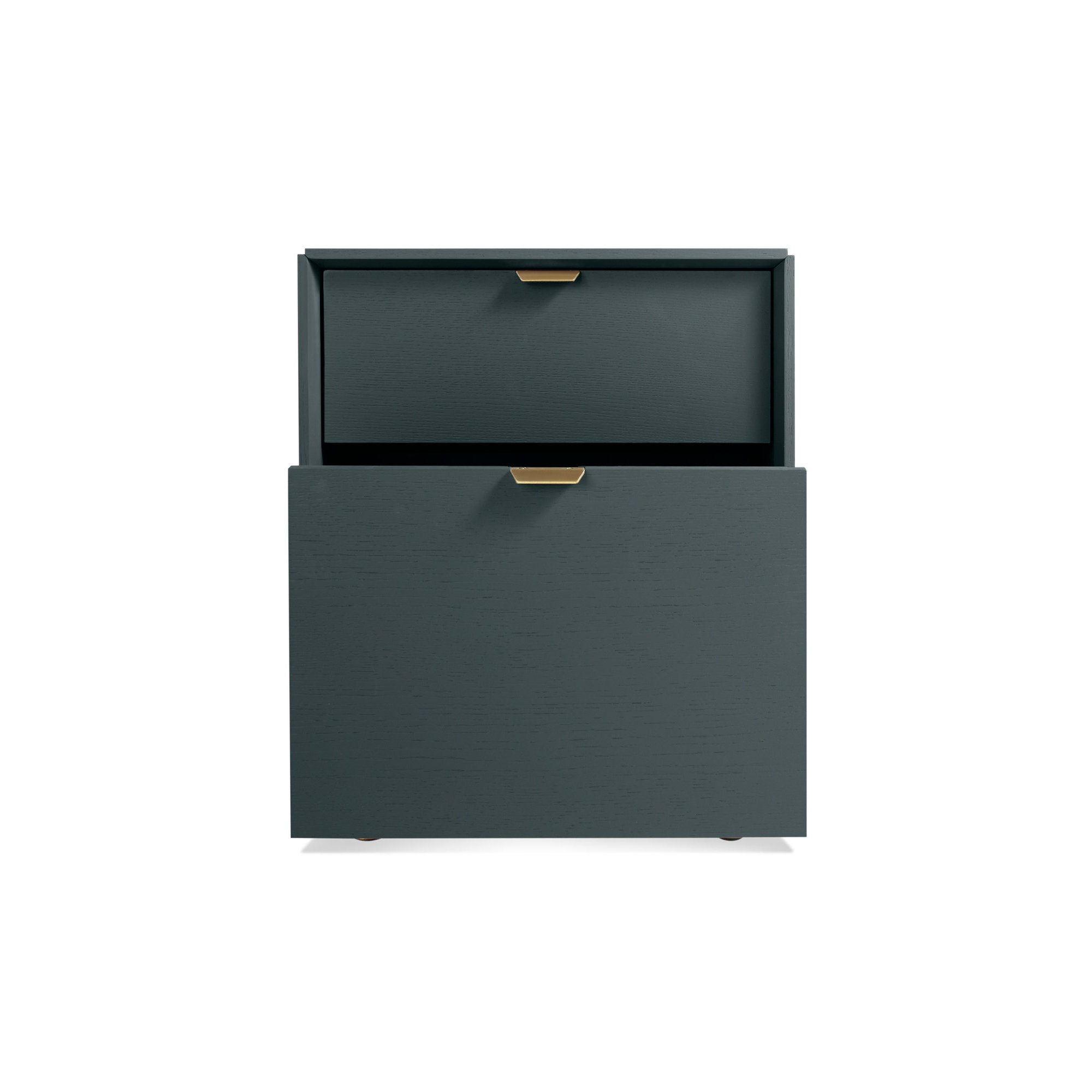 Dang 2 - Drawer Vertical File Cabinet, Navy Green
