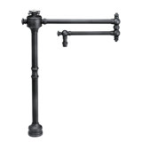 Traditional Counter Mounted Potfiller - Cross Handle