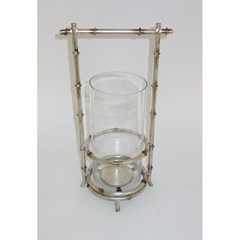 19.5'' H Iron Tabletop Hurricane