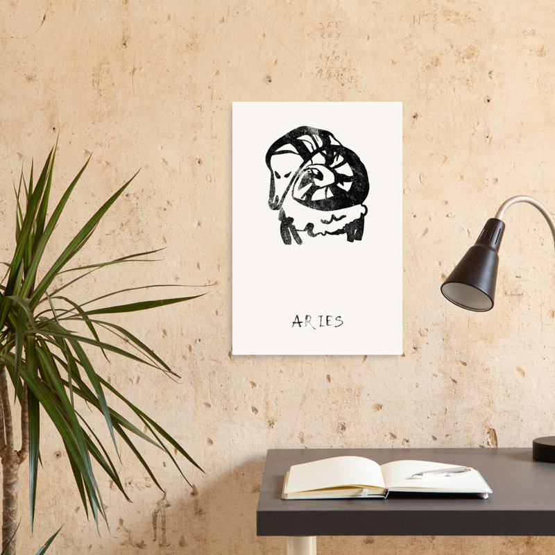 Art mural Bold Aries Ram Bold, 24" H x 16" W
