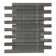 Ombre 9" x 0.77" Ceramic Linear Mosaic Wall Tile