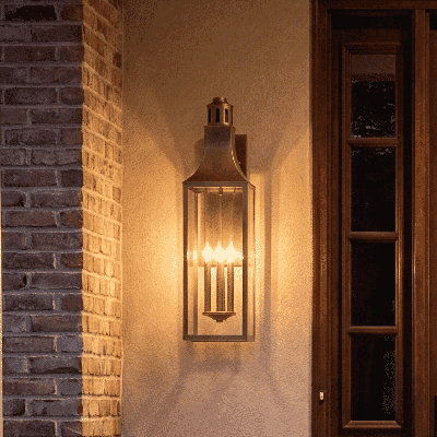 Lanterne murale d'extérieur 3 lumières Lancaster