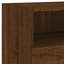 Unfinished TV Stand for TVs up to 28" with Fireplace Included-98524016-124390555