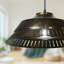 Luminaire suspendu conique en bronze antique à 1 lumière l 16 po Richvale