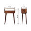 Console en bois massif 23,62 po Warman-11392292