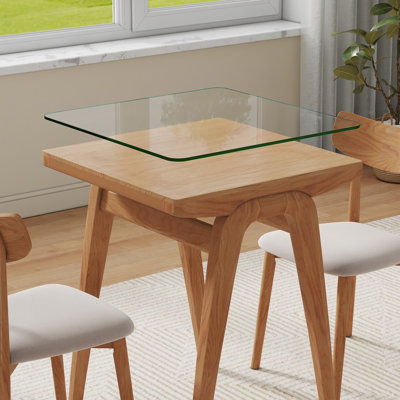 ONLY Separate Glass Tabletop.24-inch Square Heat-Resistant Clear Tempered Glass Table Top.Suitable for various occasions such as kitchens and restaurants.Transparent GLASS.24*24*0.23 inch.
