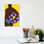 «Man On The Beach», reproduction d'art sur toile tendue