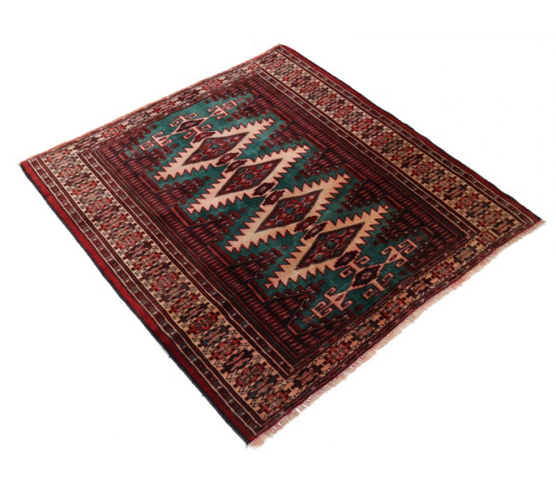 One-of-a-Kind 3'5" x 3'9" Area Rug