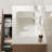 BRON 30" Bathroom Sink without Cabinet, with White Ceramic Basin