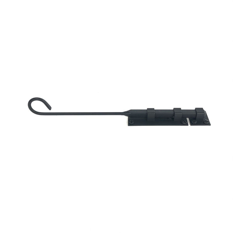 Forged Iron Cane Bolt Latch, 12"
