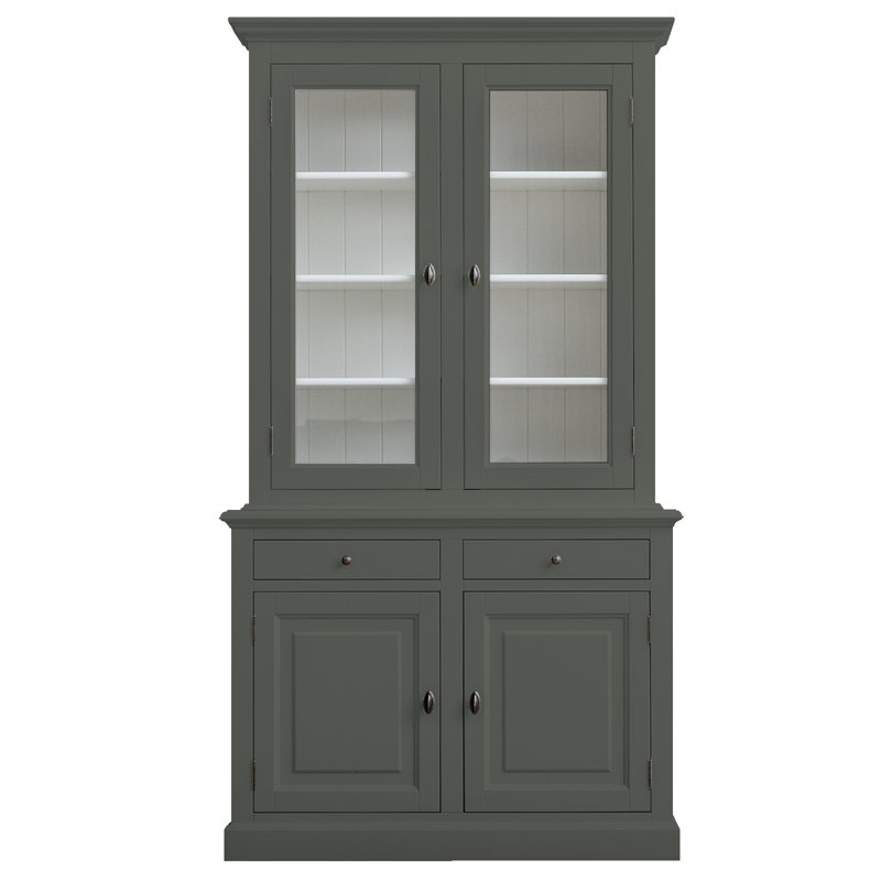 Ava-Kate Display Cabinet, Green Grey