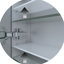 Rectangulaire 24 po Armoire à pharmacie gauche en aluminium argenté l 30 po x P 30 po, antirouille, DEL intégrée, fonction brouillard, charnières silencieuses, miroir de ports de charge, tablettes réglables, charnières à fermeture douce