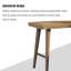 Bureau double caisson en L en bois massif avec 1 tiroir-192558826-192558828