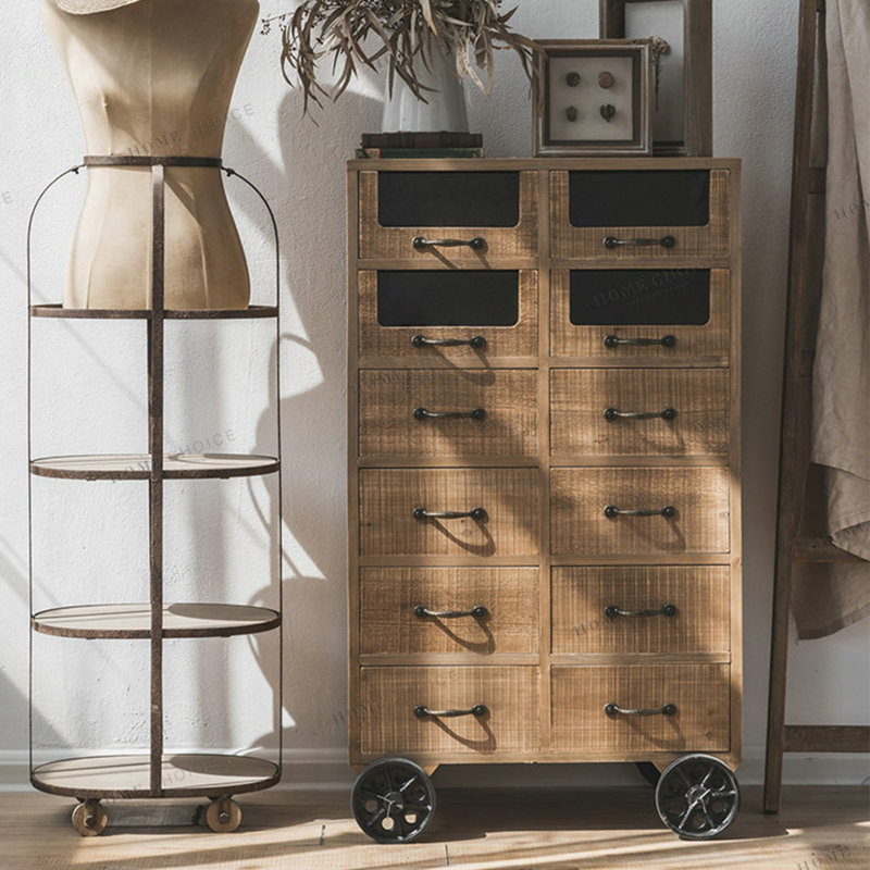 Simple and rustic dining sideboard