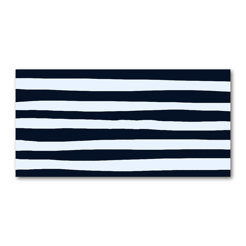 Striped Background - No Frame Print on Canvas