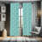 Doodle Floral Semi-Sheer Rod Pocket Curtain Panels-45969221