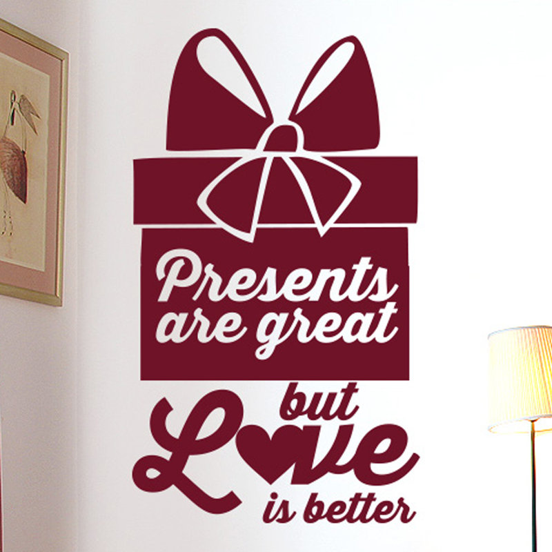 Wall Decal, Burgundy