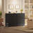 Masad 43.7" H Modern 6-Drawer Dresser with Recessed Handles for Bedroom, Entryway, or Living Room-263291063