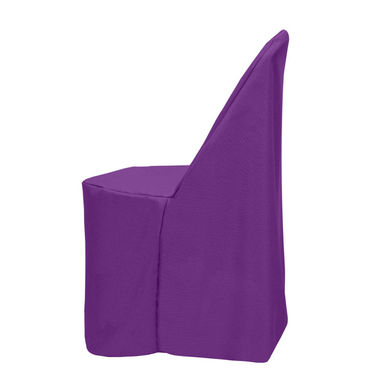 Housse pour chaise de salle à manger, Prune