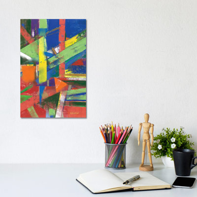 Megalopolis by Neli Lukashyk - Wrapped Canvas Painting