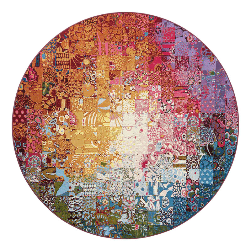 Tapis Luxe Hower, Rond 8 pi