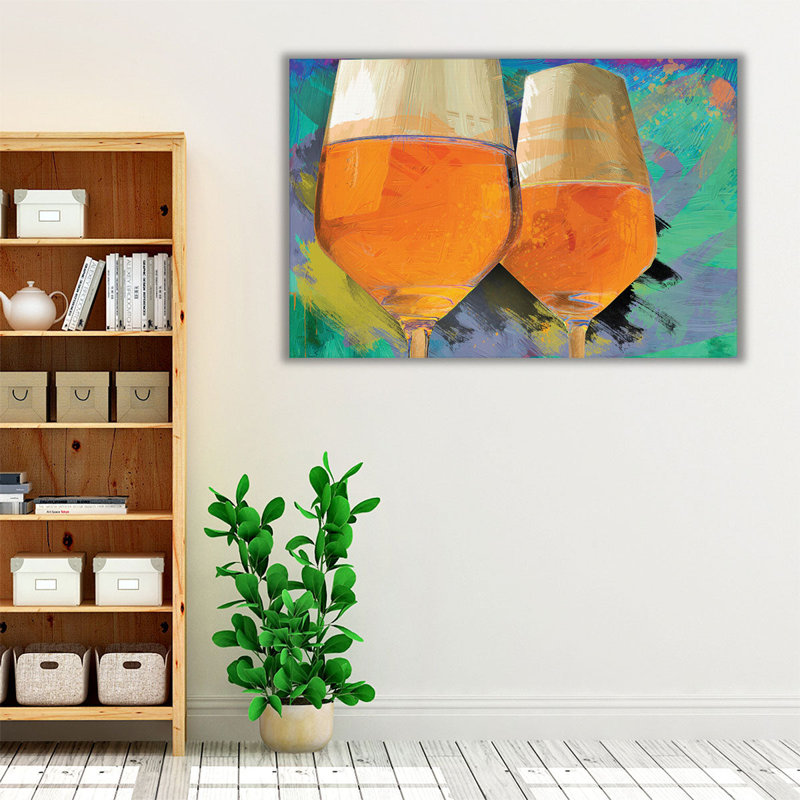 «Southbrook Orange», reproduction d'art sur toile, H 24 po x l 36 po