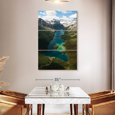 Paysage de montagne Assiniboine