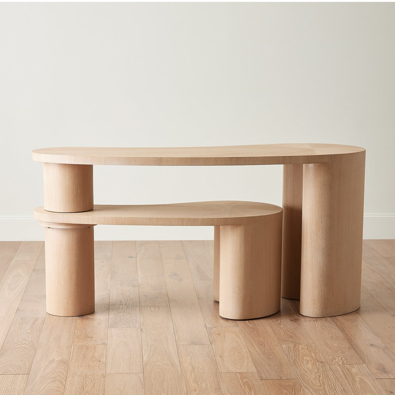 64'' W Solid Wood Console Table