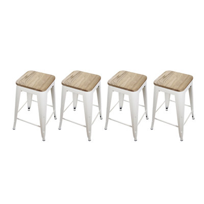 Johannes Counter Stool with Metal Frame