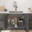 Armoire de rangement sous le comptoir