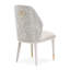 Chaise d'appoint Lisbon - Crème soyeuse matte