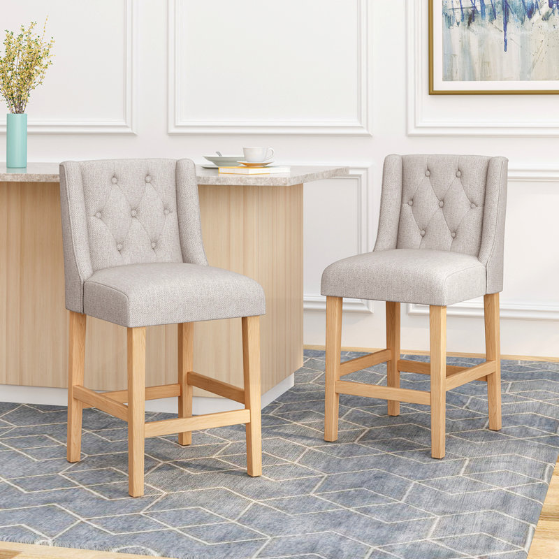 Tabouret de comptoir Vienna, Gris