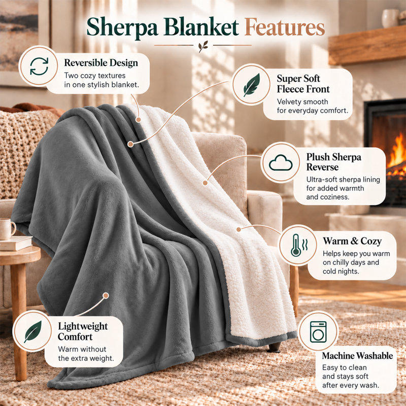 Imperial Homeware London Standard Blanket, Single, Silver