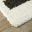 Tapis gris anthracite / blanc Alishba-1672895494