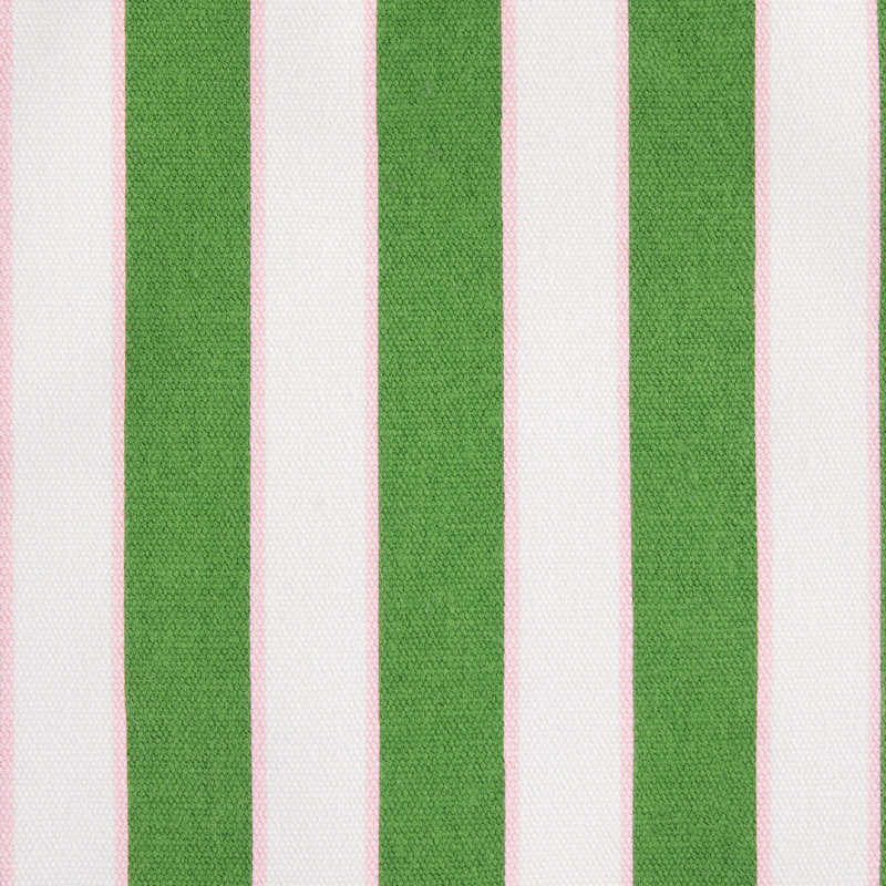 Botanical Stripe Potholder Set, Green