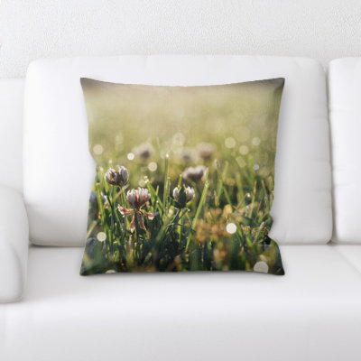 Microsuede Throw Pillow