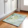 Premium Machine Washable Cerrito AMF502 Green Rug