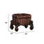 Tabouret de coiffeuse brun 22 po