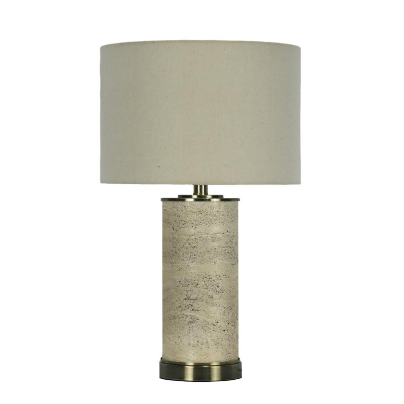 Table Lamp, Taupe, Taupe