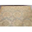 Tapis abstrait en jute / laine 6 x 8 Oushak