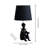  Modern Black Clown Table Lamp