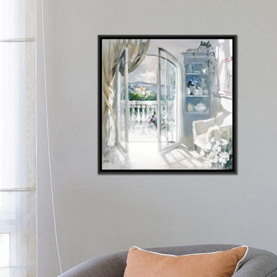 « ensoleillé room », reproduction sur toile