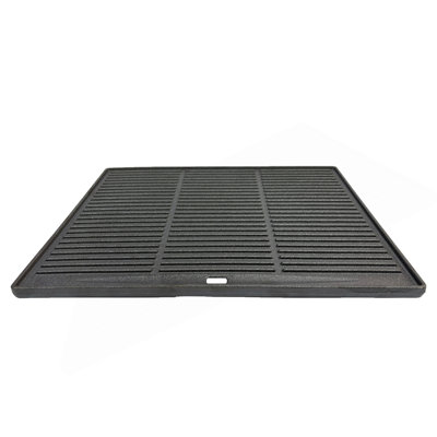 NL-4B02-CMP Square Cast Iron Griddle Pan Reversible Grill 18''X14''