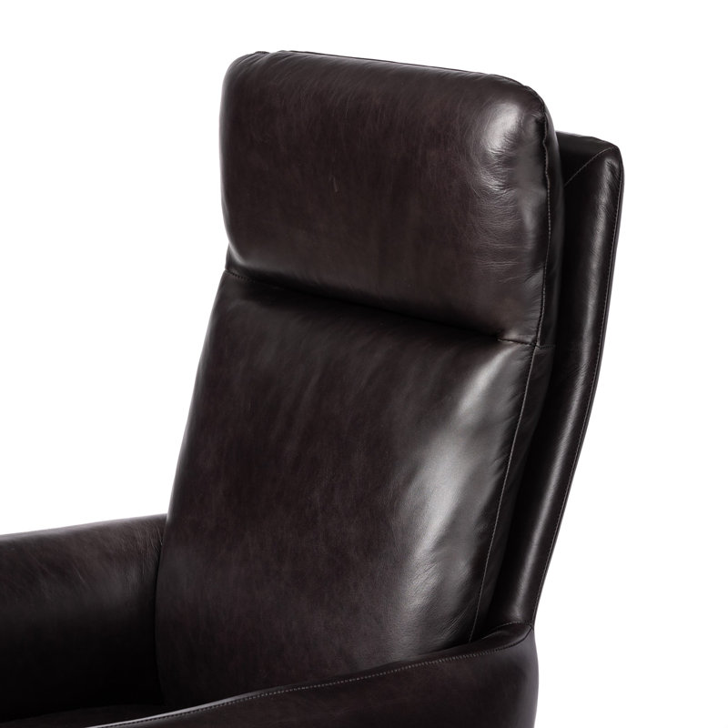 Wayland Leather Swivel Executive Chair, Sonoma Black